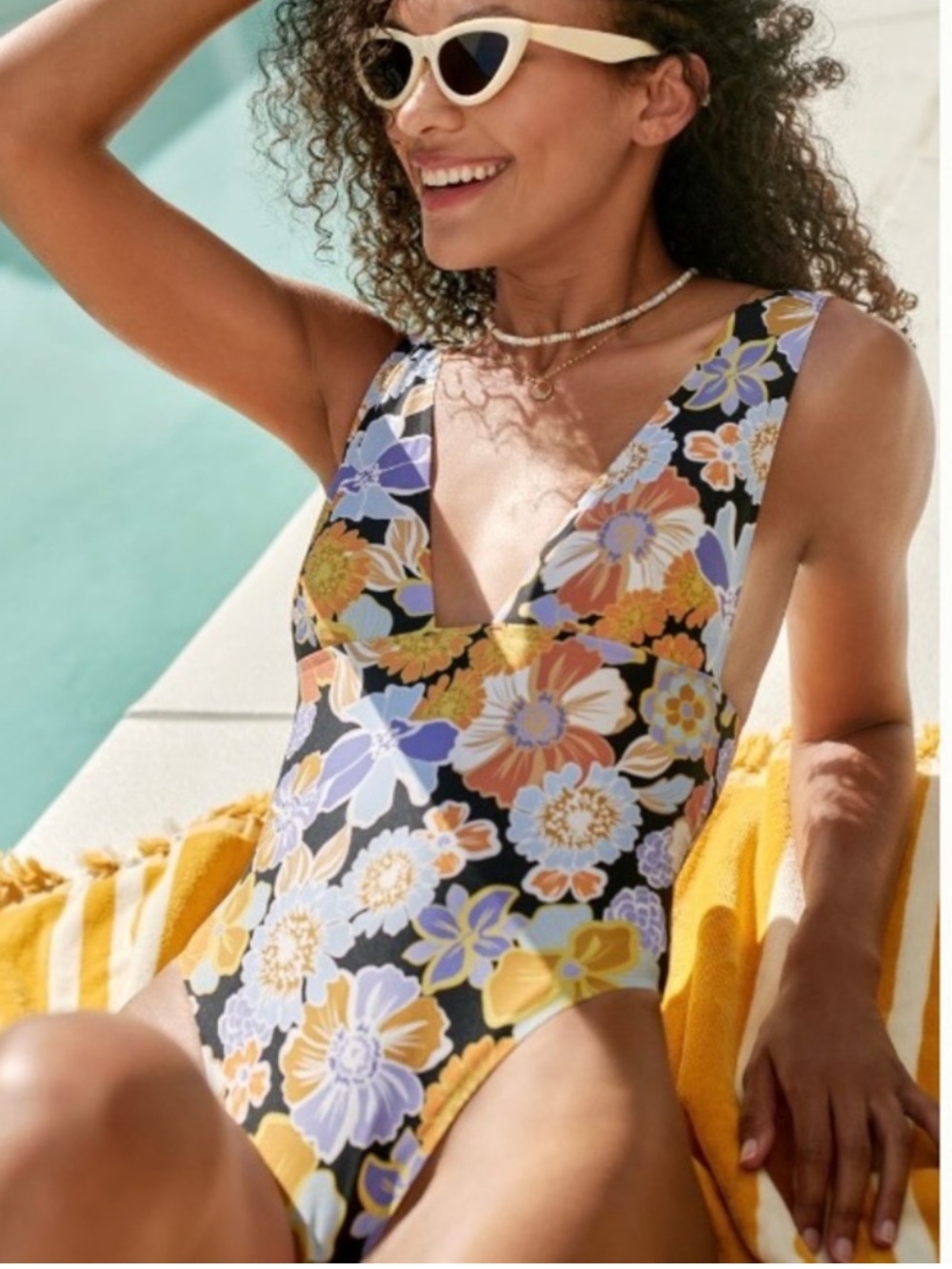 *Anthropologie l*space Katniss One Piece Swimming Suit